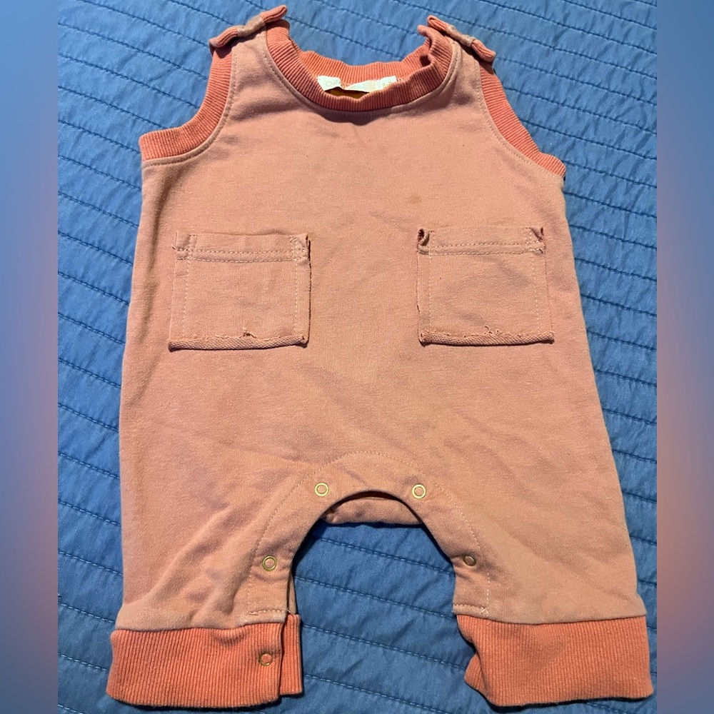 Orian, organic cotton jumper. Much pinker in person (see label photo).